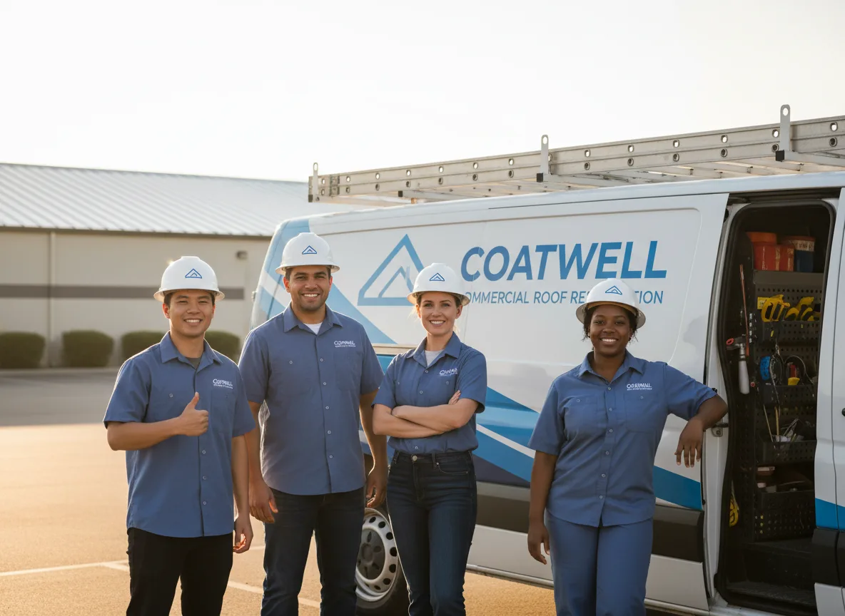 Commercial roof coating company in Howard City, MI